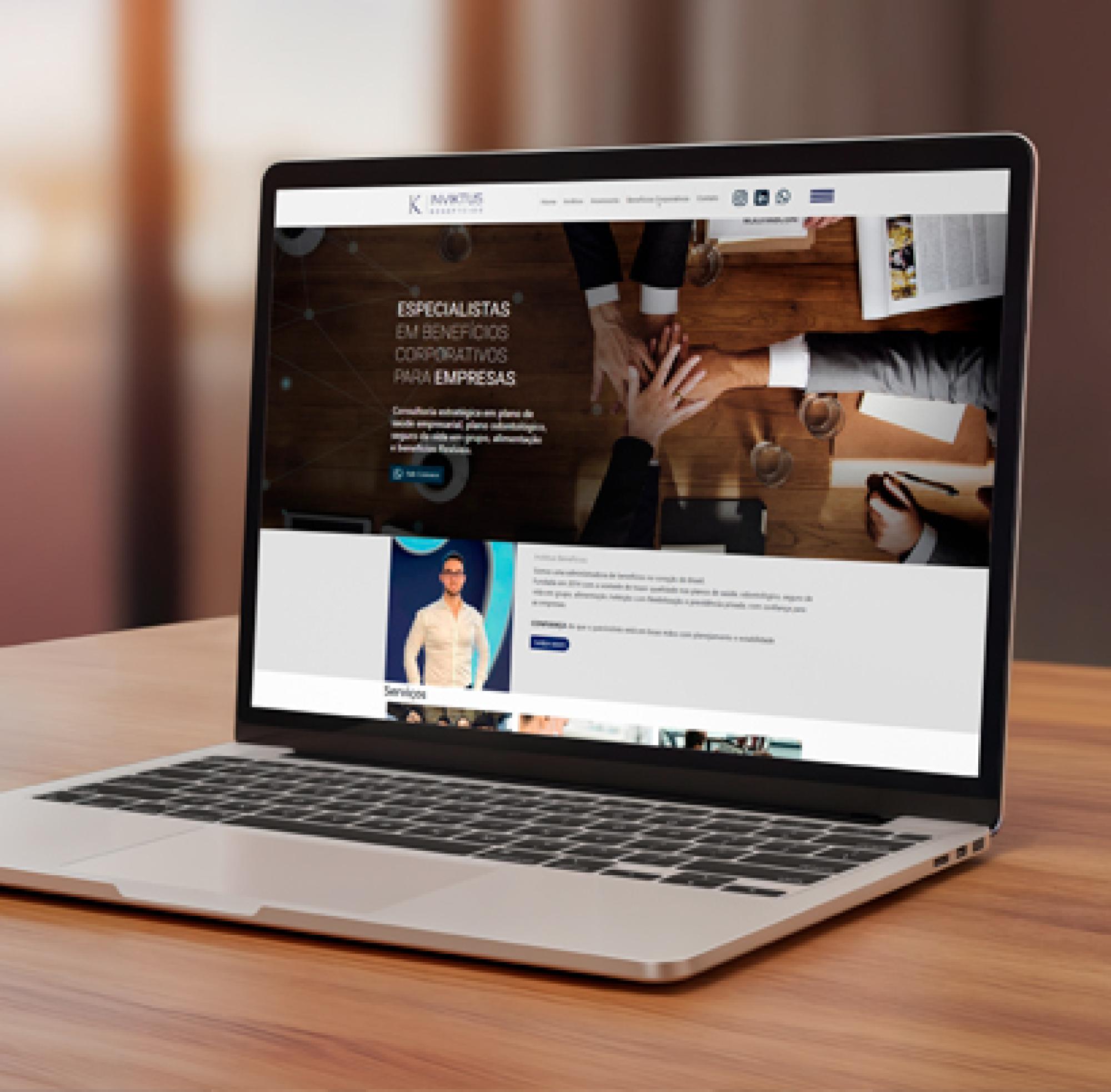 Inviktus - Inviktus Benefícios lança novo site e amplia canais de informação para empresas